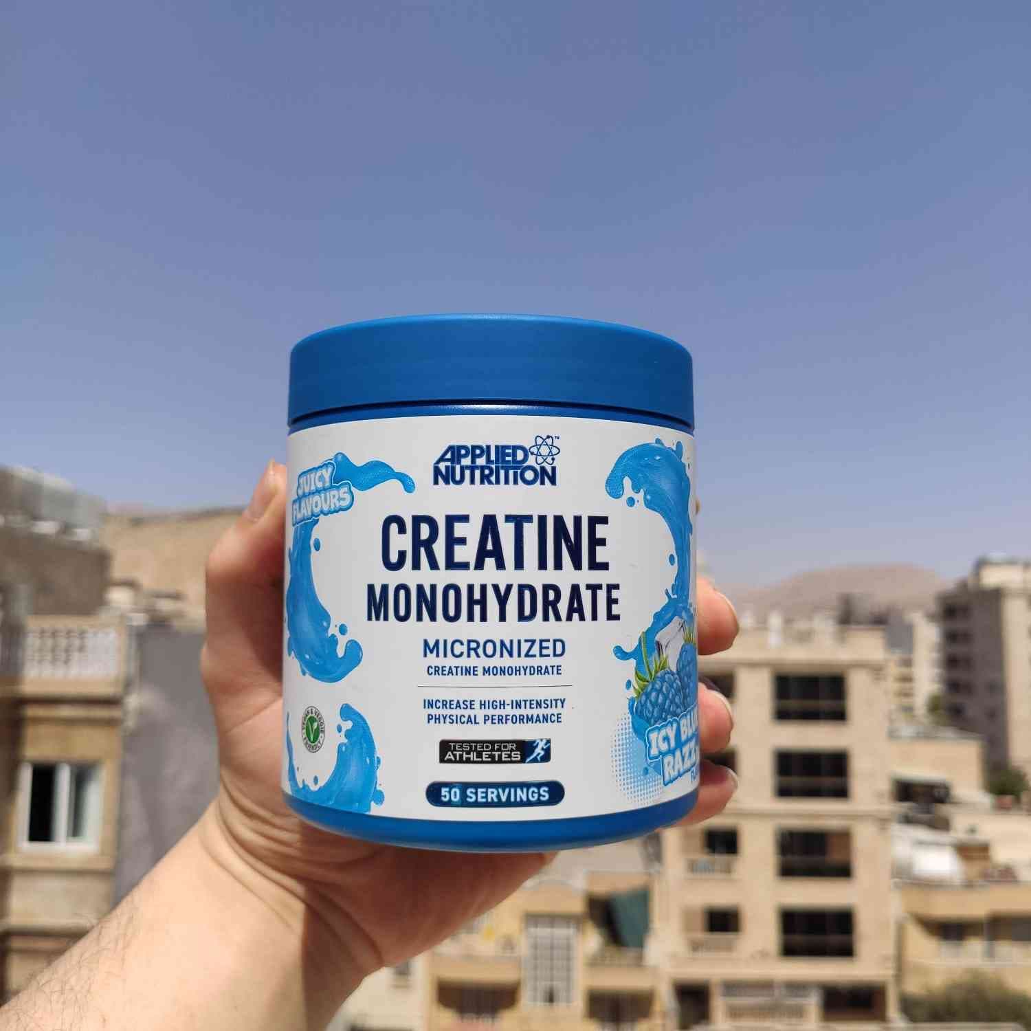 کراتین مونوهیدرات طعمدار اپلاید نوتریشن (Applied Nutrition) – ۲۵۰ گرم