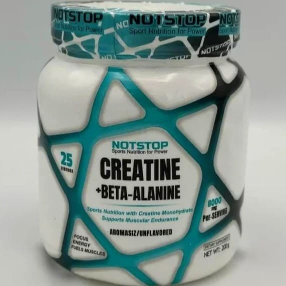 کراتین + بتاآلانین حرفه ای نات استوپ